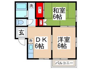 エルセリ－トメ－ナ－の物件間取画像